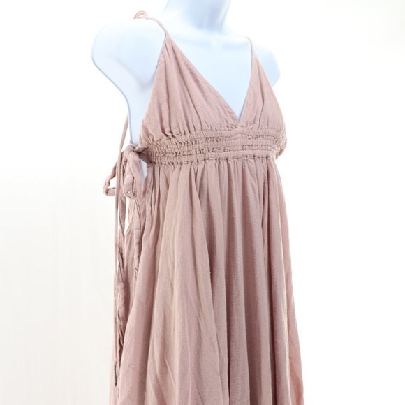 Rare Free People TROPICAL HEAT Bohemian Dress • XS • Pink - Picture 5 of 16